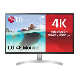 [27UL500P-W] Monitor LG 27&quot; 4K LED IPS 4K 5ms HDMI DP