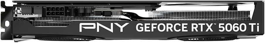 Tarjeta Gráfica PNY GeForce RTX 5060 Ti Overclocked Dual Fan 16GB GDDR7 Reflex 2 RTX AI DLSS4