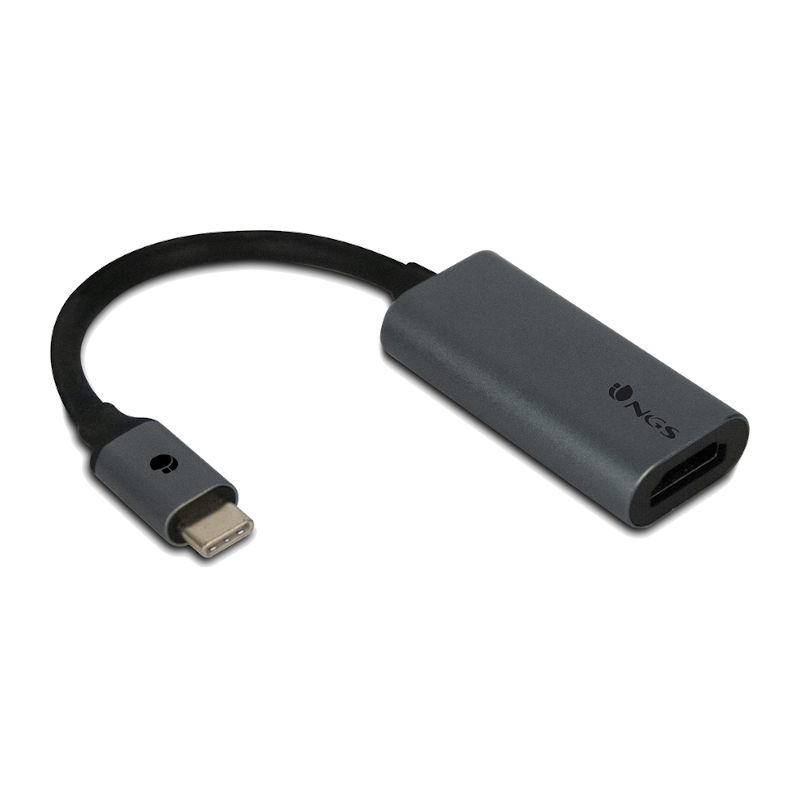 Adaptador USB-C a HDMI NGS compatible con 4K Ultra HD Video