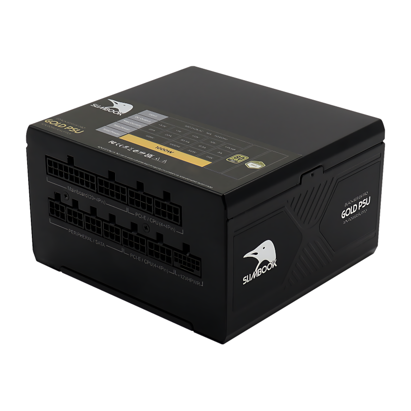 Fuente 1000W BLACK PRO ATX 3.1 PCIE 5.1 GOLD 80 PLUS