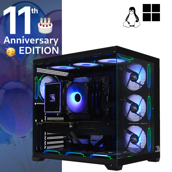 Kymera Cristal Black AMD 11th Anniversary SLIMBOOK