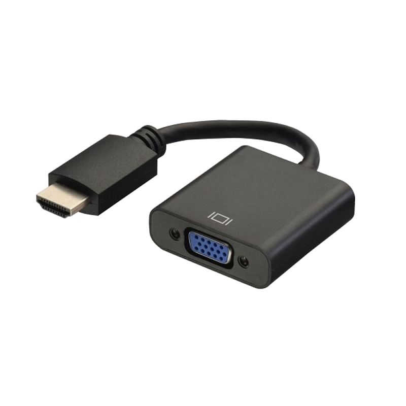 Adaptador Hdmi macho Vga hembra con Audio